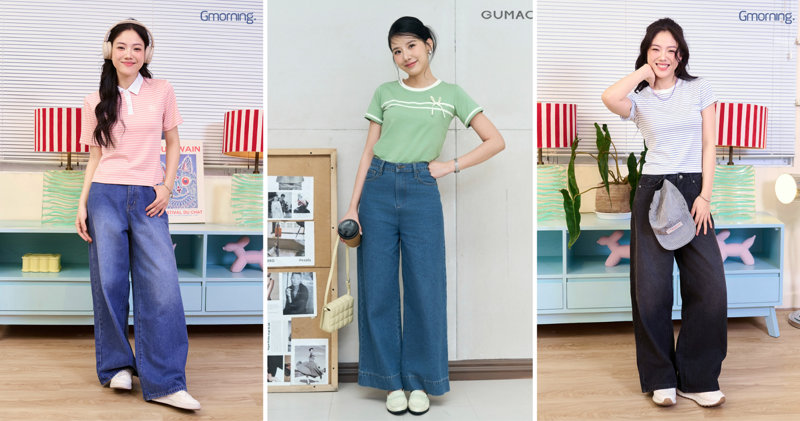 Áo thun thoáng mát và quần jeans năng động, thoải mái và cực kỳ tôn dáng,
